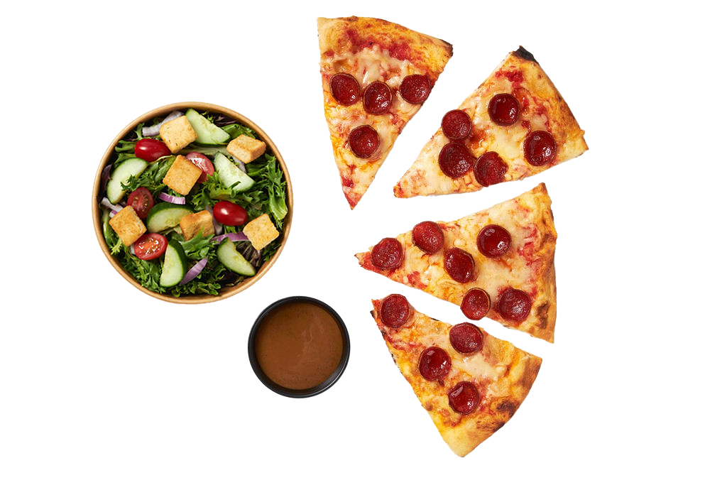Pizza + Salad